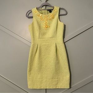 Women’s Jessica Howard Lime Green Dress Sleeveless Size 6 petite 6P